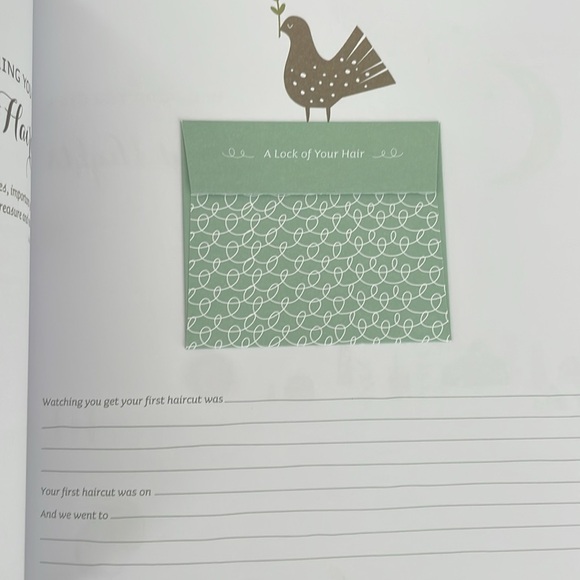 Welcome baby keepsake book - Picture 4 of 8